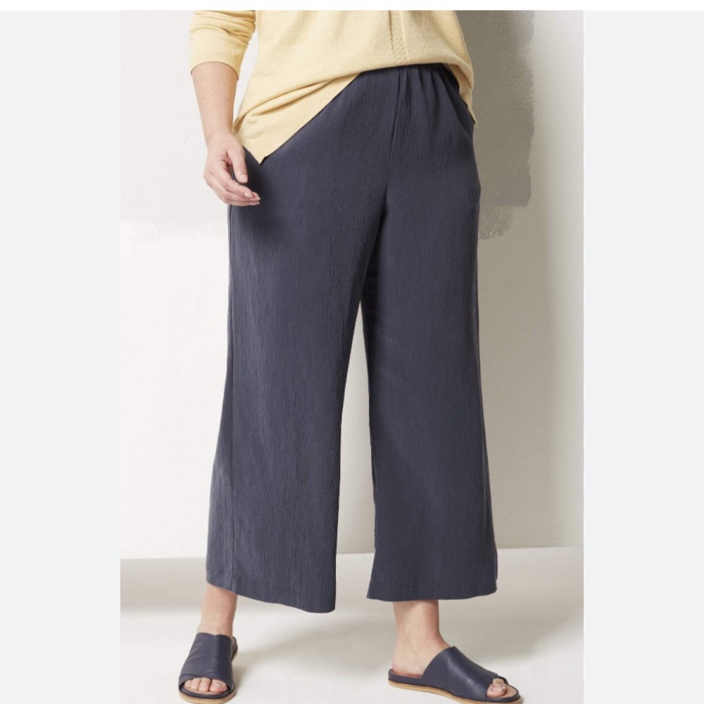 J Jill Purejill pants cropped wide leg size small
